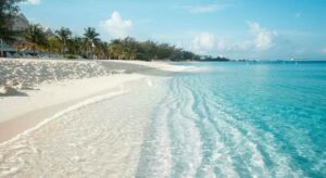 Beach Side of Seven Miles Beach, Grand Cayman Island.