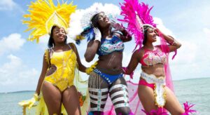 Belize Carnival Dancers.
