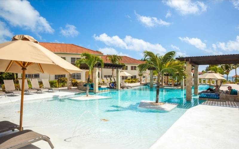 Pool Area at Belizean Shores Resort, Belize