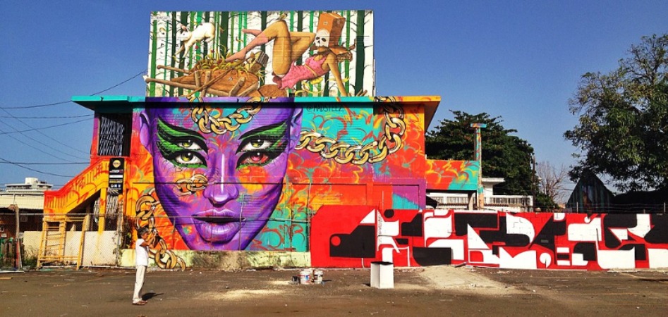 Street art in Santurce, Puerto Rico