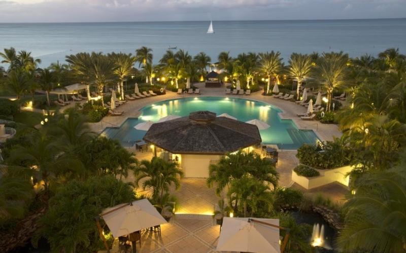 Beach and Pool View of Seven Stars Resort and Spa, Turks and Caicos Islands