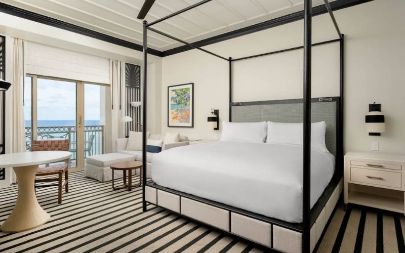 Bedroom at The Ritz-Carlton Grand Cayman
