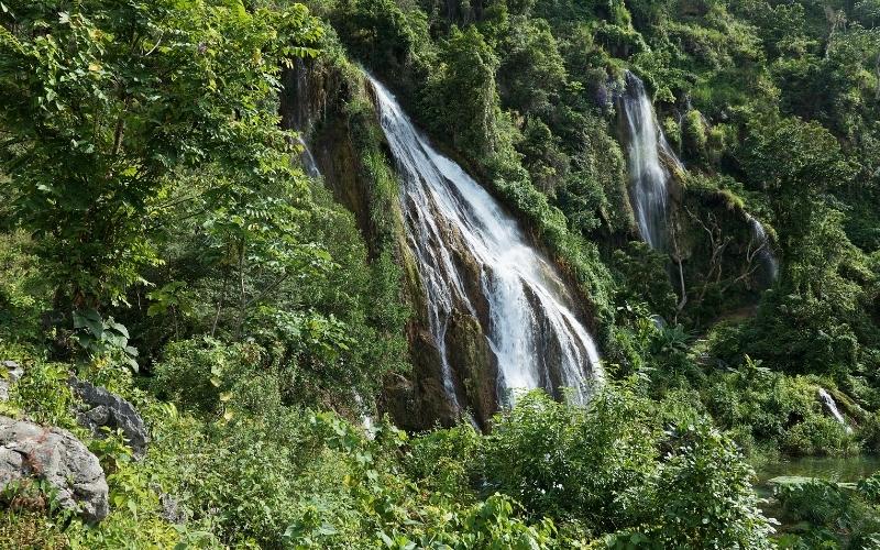 Cascading Waterfalls at Haiti