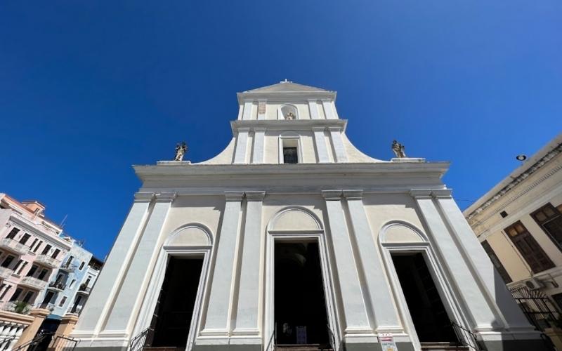 Infront of Catedral Basilica Menor de San Juan Bautista, San Juan Puerto Rico