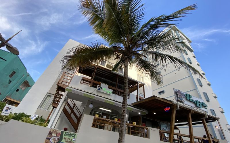 Infront of Sandy Beach Hotel, Puerto Rico
