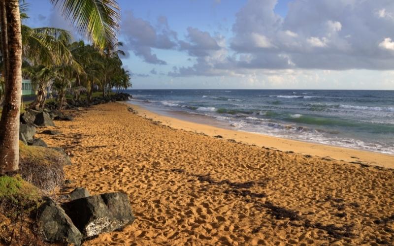 Peaceful Beach at Luquillo Beach, Puerto Rico