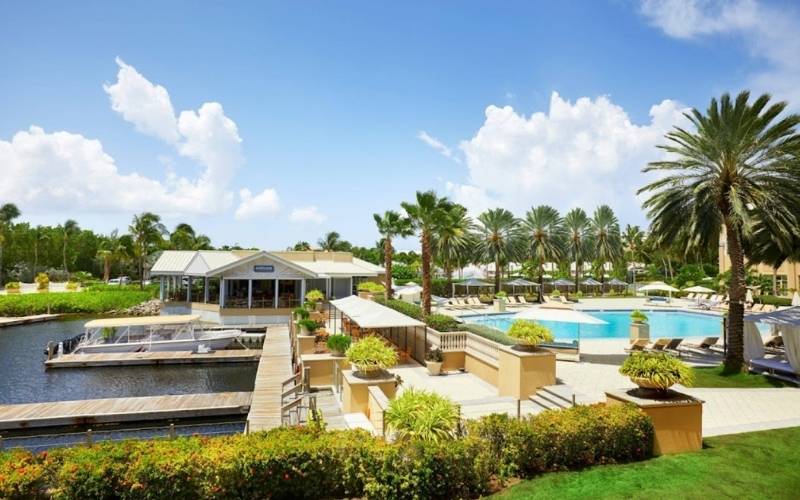 Pool and Lake View at The Ritz-Carlton Grand Cayman