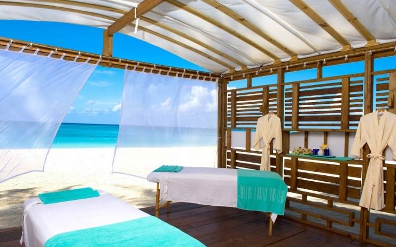 Spa at the beach of The Westin Grand Cayman, Seven Miles Grand Cayman Islands