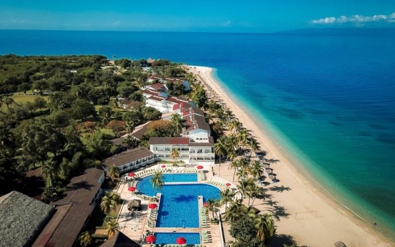 Stunning Aerial View of Royal Decameron Indigo Beach Resort & Spa, Haiti