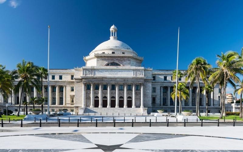 Stunning Front of El Capitolio, San Juan Puerto Rico