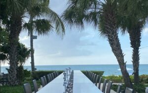 The Long Table at Infiniti Restaurant & Raw Bar, Turks and Caicos Islands