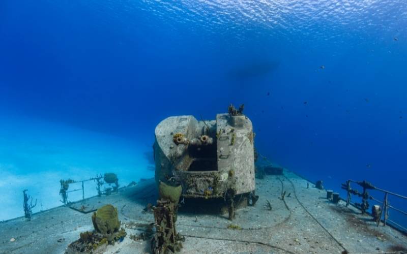 Wreck of Captain Keith Tibbetts, Cayman Island