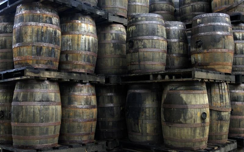 Rum Barrel in Caribbean