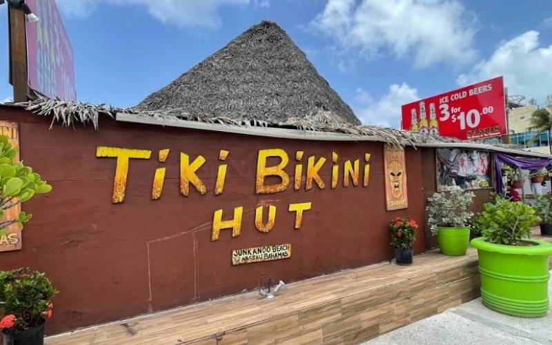 Tiki Bikini Hut in Bahamas