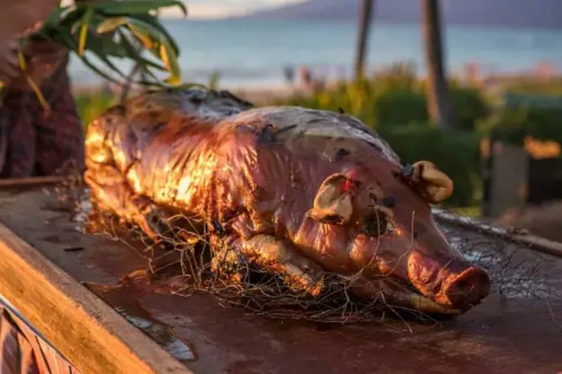 beach pig roast tradition